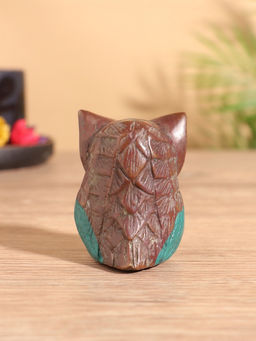 Сувенир «Совёнок», 5×6×6 см, бронза