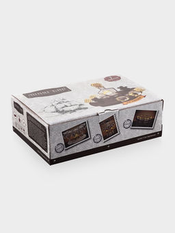 Мини-бар «Фрегат. Скандинавия», 8 предметов: барная стойка, графин, стопки 6 шт., 500/50 мл