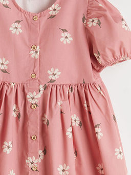 ?i?ekli K?z ?ocuk F?rf?rl? Elbise