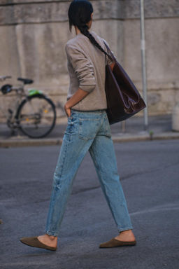 Z1975 MOM-FIT HIGH-WAIST JEANS - Zara фото 3