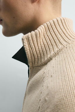 WASHED TEXTURED KNIT CARDIGAN - Zara фото 6