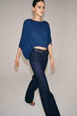 JERSEY GLOBO PUNTO / Azul / ?ndigo - Zara фото 4