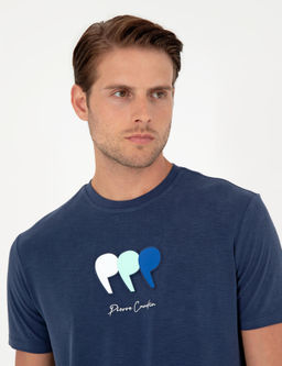 Lacivert Slim Fit Ti__rt - Pierre cardin фото 2