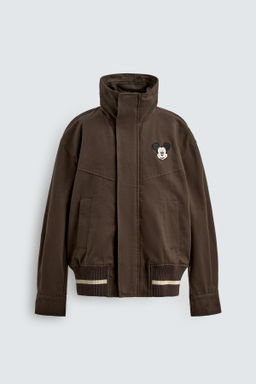 MICKEY MOUSE PATCH JACKET HARRY LAMBERT FOR ZARA X DISNEY
