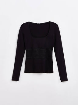 Джемпер женский CONTE ELEGANT LD 2203 black black  фото 3