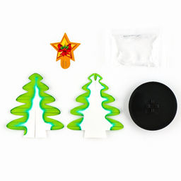 Набор для выращивания кристалла Опыты. Ёлочка. Чудесные кристаллы, звезда - Эврики фото 12