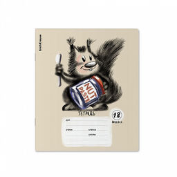 Цена за 10 шт. Тетрадь школьная ученическая ErichKrause Очаровашки, 18 листов, линейка (в плёнке по 10 шт.)_MIX-PACK  фото 6