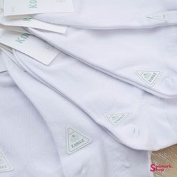 Носочки женские короткие белые B1600-3A, 10 пар в уп. - Swimark фото 2