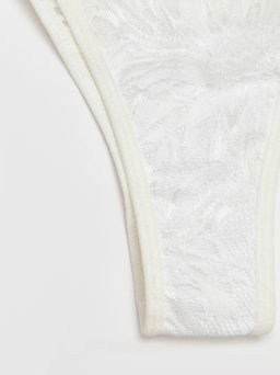 CONTE MYSTERY GARDEN LBR 3115 Трусы женские off white - Conte elegant фото 6