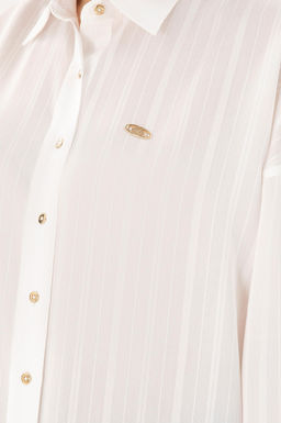 Женская белая рубашка с длинным рукавом Дополнительная скидка 11% в корзине - U.s. polo assn фото 7