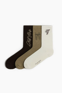 Pack de 3 calcetines