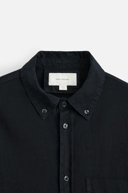 TEXTURED CHAMBRAY SHIRT - Zara фото 15