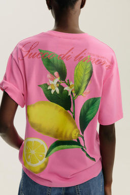LEMON PRINT T-SHIRT - Zara фото 4