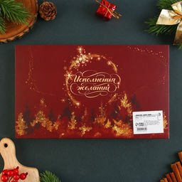 Подарочный набор новогодний С Новым годом!, подставка под ложку, лопатка - Дорого внимание фото 22