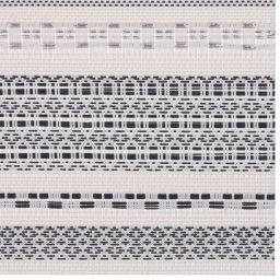 Цена за 4 шт. Салфетка на стол 45*30см плетеная "Полосы" графит