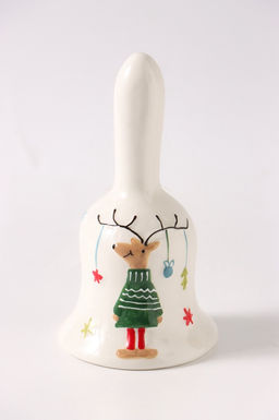 Колокольчик керамический, 13,9 см
