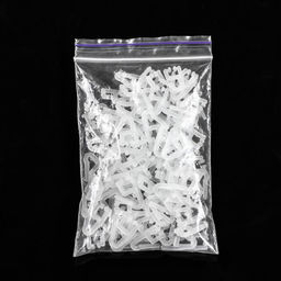 Цена за 100 шт. Крючок для штор «Уточка», 25×18×4 мм, d=7 мм, пластик