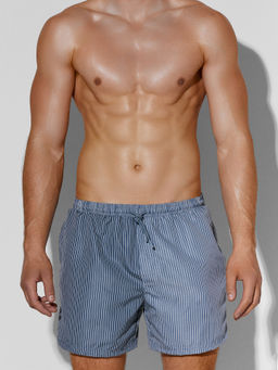 Плавательные шорты мужские в полоску