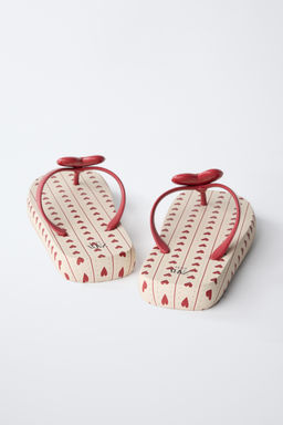HEART BATHING SANDALS - Zara фото 13