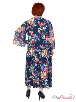 Платье Модель №1558 размеры 44-84 - Plusmoda фото 4