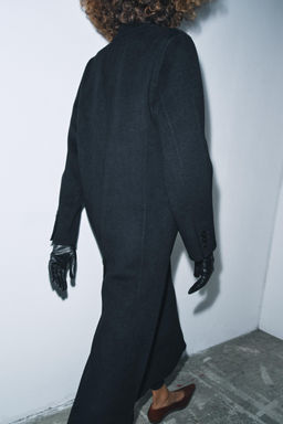 WOOL BLEND COAT ZW COLLECTION LIMITED EDITION - Zara фото 5