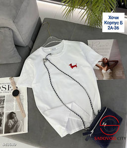 Футболка женская из хлопка