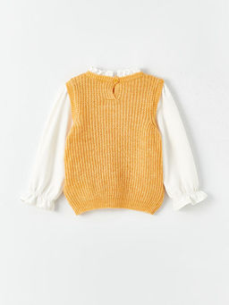 Bisiklet Yaka K?z Bebek Kazak - Waikiki фото 2