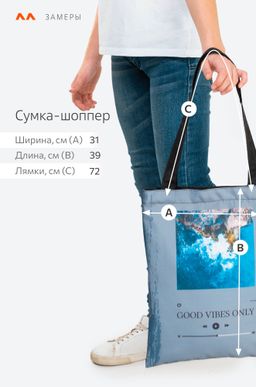 Сумка-шоппер на молнии Happy Fox  фото 2