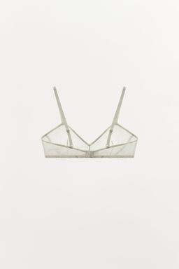 SUJETADOR MESH LUNARES / Crudo - Zara фото 5