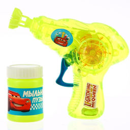 Мыльный генератор Пистолет световой, 50 мл, Тачки