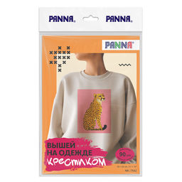 Набор для вышивания PANNA NK-7542 Гепард 19 х 25 см