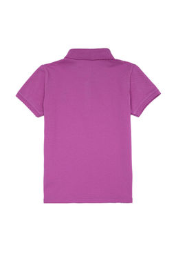 Фиолетовая футболка для девочки Basic - U.s. polo assn фото 5