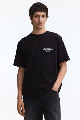 Camiseta con motivo estampado Loose Fit - H&m фото 26
