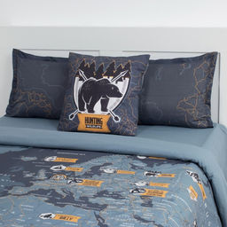 Постельное бельё Этель 1.5 сп Путешествие 143х215 см,150х214 см, 50х70+3 - 2 шт фото 4