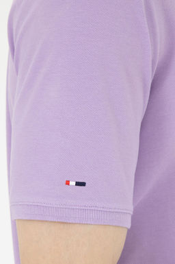 Мужская сиреневая базовая футболка - U.s. polo assn фото 14