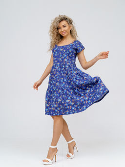 875 Платье "Индиго"