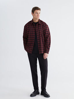 Regular Fit Uzun Kollu Ekose Erkek G?mlek