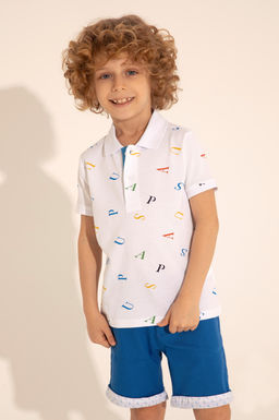 Футболка U.S. Polo Assn для мальчиков из хлопка белая  фото 11