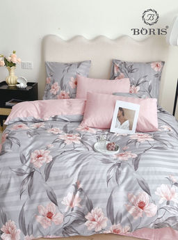 КПБ Boris Двусторонний Страйп-сатин BORDSS026 Семейный