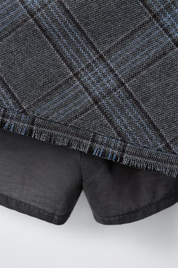 CHECK WRAP SKIRT - Zara фото 5