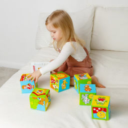 Мягкие кубики «Сказки в картинках», набор