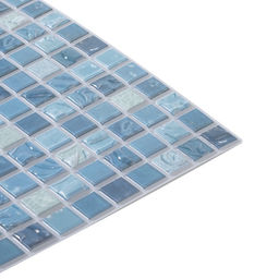 Стеновая панель ПВХ «Мозаика Лазурь», 960×480 мм