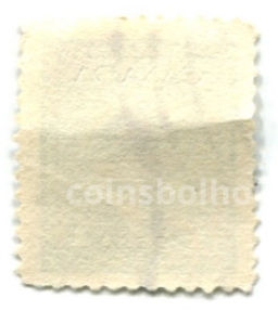 Марка 1 цент Георг VI Канада