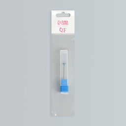 Фреза алмазная для маникюра «Обратный конус», средняя зернистость, 5.5×3 мм, в пластиковом футляре