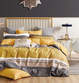 Постельное белье - Сатин Луиза Евро (молния) - Luteks фото 2