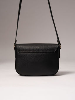 Сумка кожаная на плечо Azaro 31034 черный