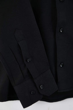 Siyah-Beyaz 2li Tak?m Slim Fit Oxford Kolay Utulenebilir Nefes Alan Erkek Gomlek TMNSS26GO00001 - Trendyolmilla фото 4