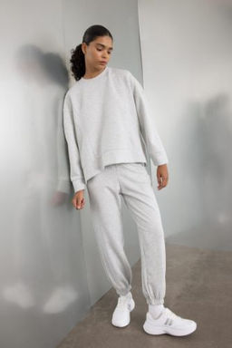 DeFactoFit Jogger Esofman Alt? Oversize Genis Kal?p Cepli Standart Boy Skuba Dalg?c Kumas