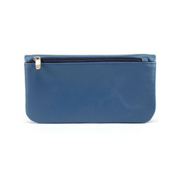 Портмоне мужское Croco-ПР-804 натуральная кожа 3 отд, 11 карм, синий бергамо (47) 265283  фото 2