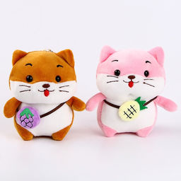 Мягкая игрушка Хомяк с фруктиком на брелоке, 12 см, цвета МИКС - Simaland фото 5